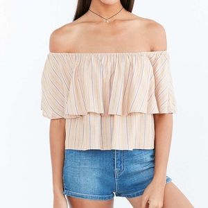 Kimchi Blue Off the Shoulder top